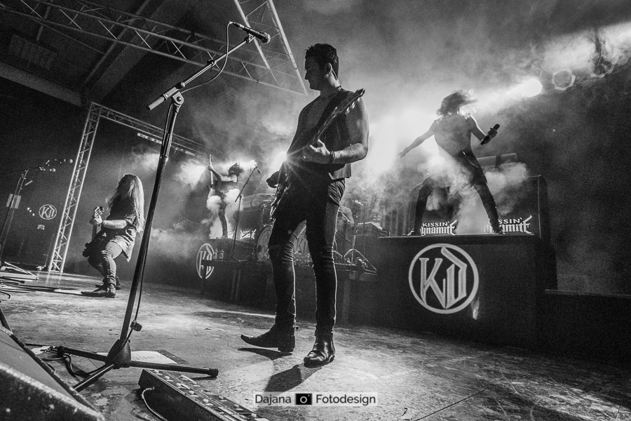Kissin Dynamite - Hellraiser Leipzig - 12.11.2016