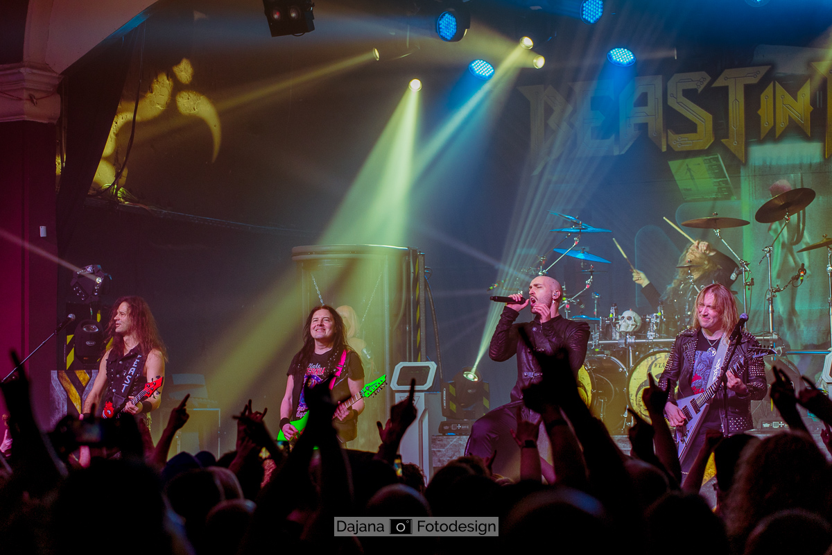 Beast in Black - Felsenkeller Leipzig - Dark Connection Tour 2023