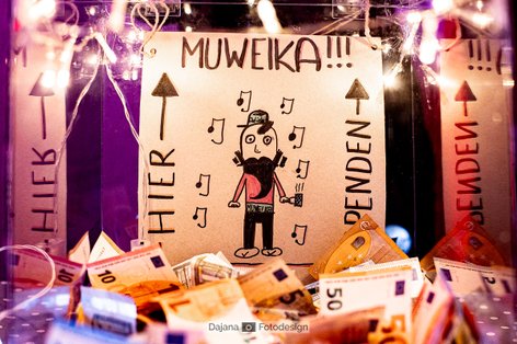 Muweika Spendenbox