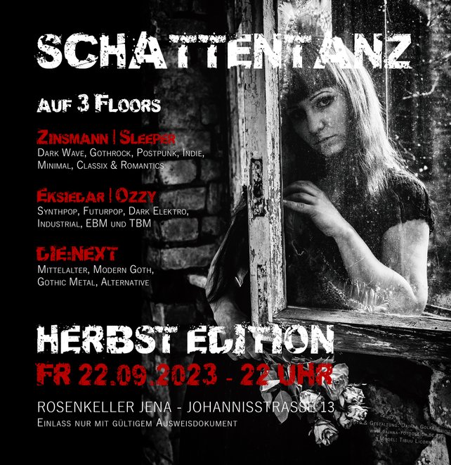 Instagram Beitrag - Schattentanz Jena - Herbst Edition - 22.9.2023 - Rosenkeller Jena